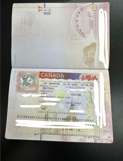 加拿大签证money order