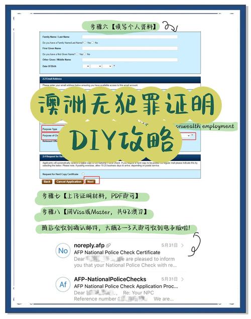 澳洲 怎么police check