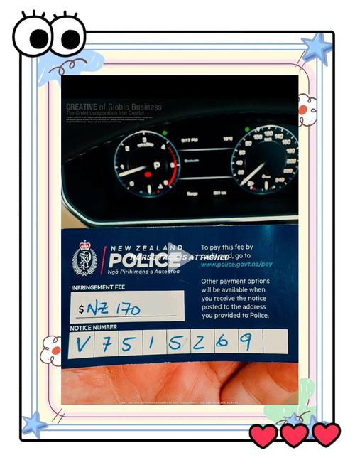 新西兰learner怎么罚款