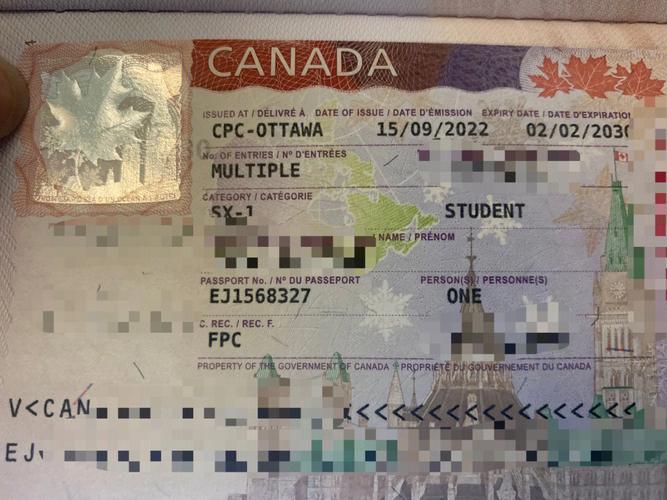 加拿大签证schedule1