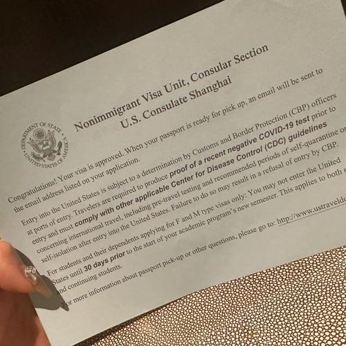 2025美国签证被check