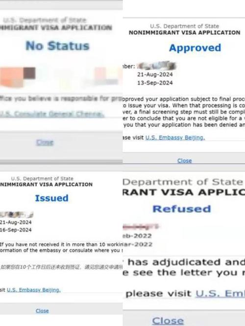 签证状态 no status