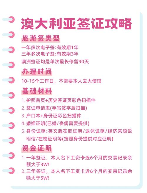 澳大利亚旅游签证怎么办理流程