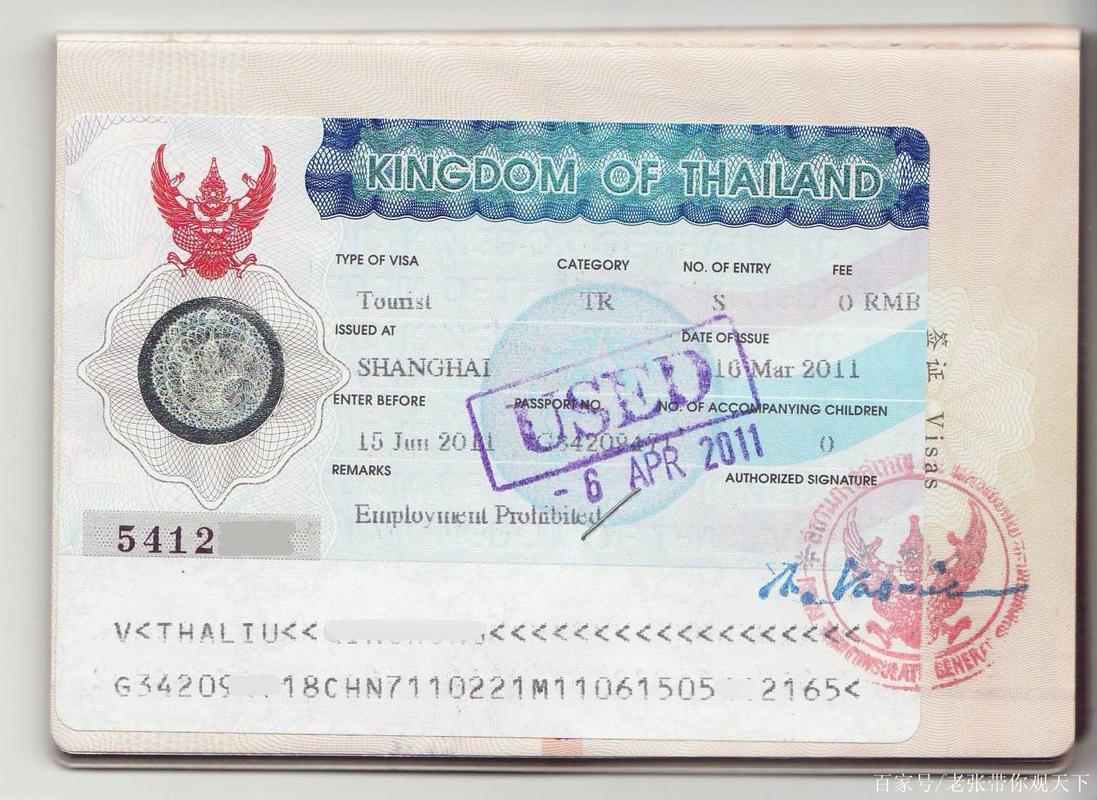 泰国签证 category