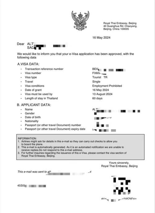 泰国签证 category