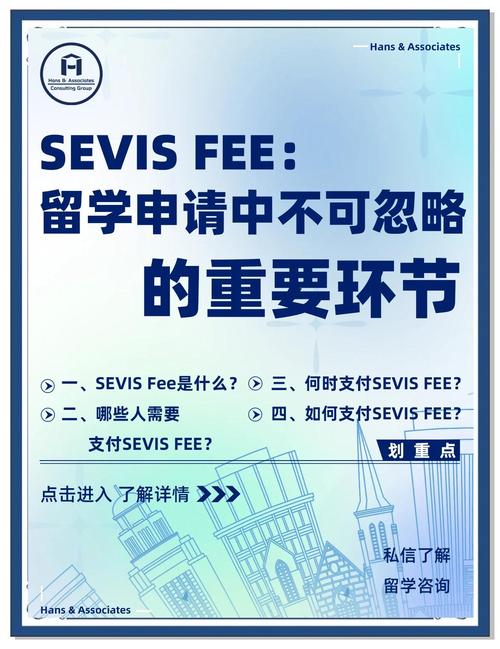 sevis fee和签证费