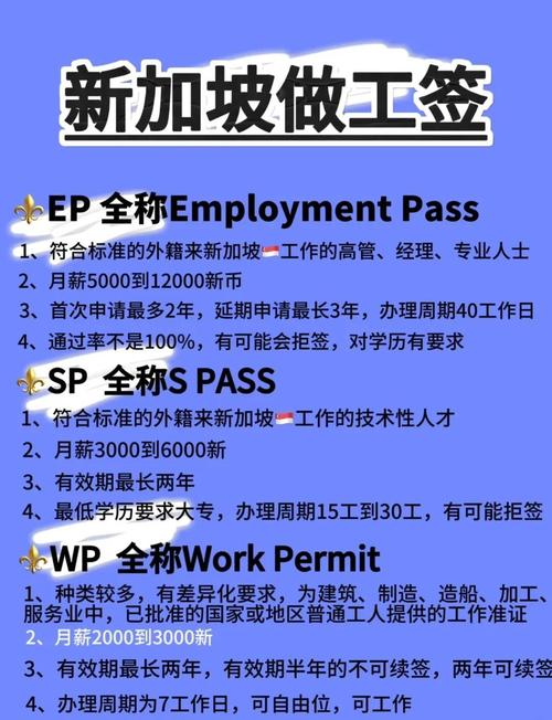 新加坡不给发工作签证w