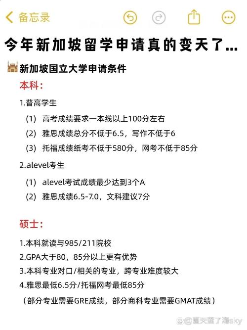 新加坡大学本科申请案例