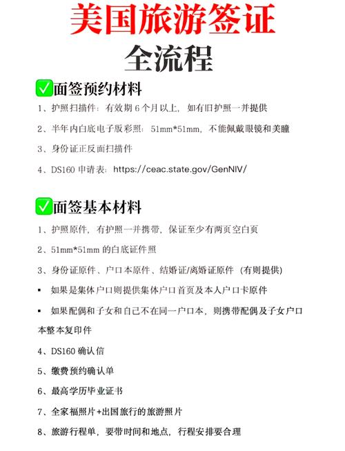 美国留学签证需要准备什么