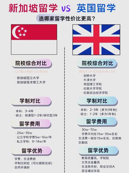 新加坡和英国证书的缺点