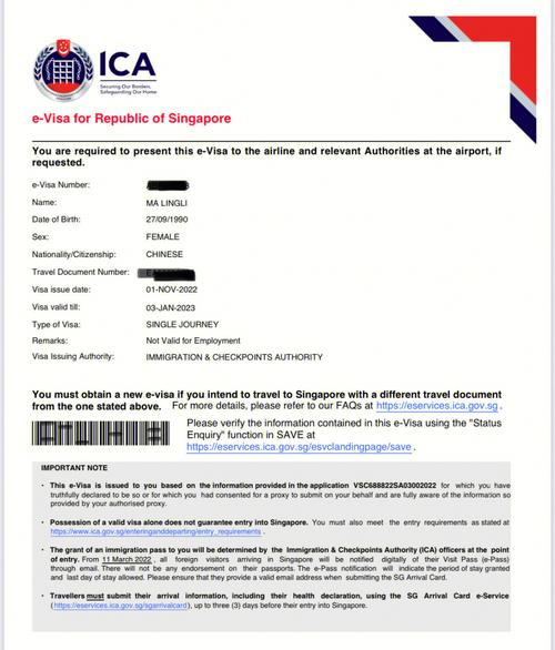 去新加坡自己办工作签证