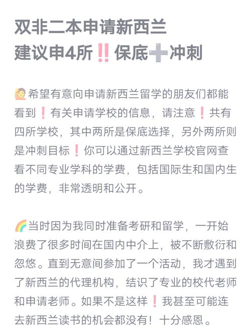 双非本科留学新西兰硕士