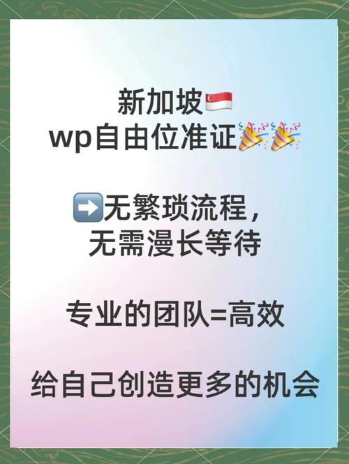 新加坡wp可以工作多久