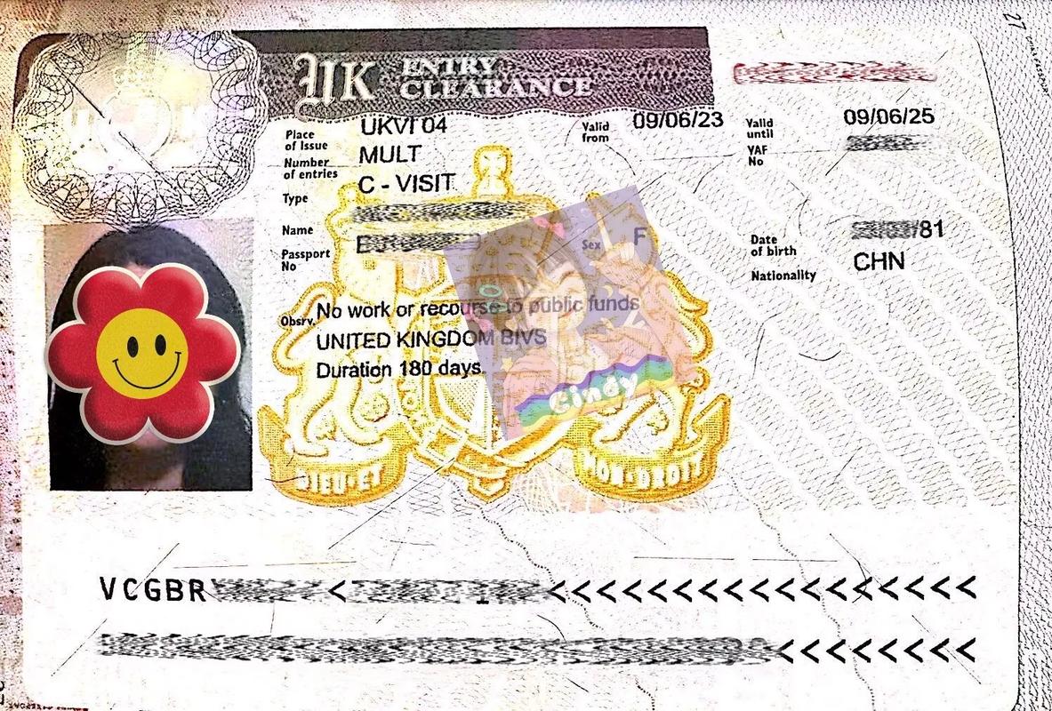 英国商务签证 旅游签证