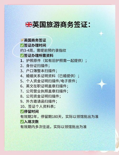 英国商务签证 旅游签证