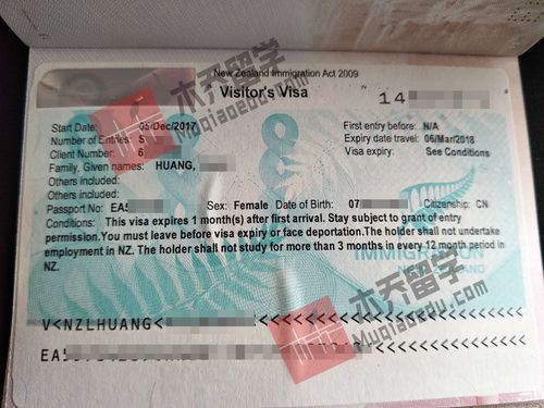 新西兰学生签证预签多久