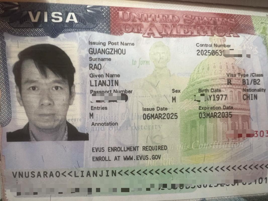 留学生签证美国探亲签证