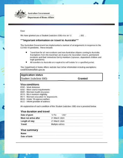 澳洲留学拿letter