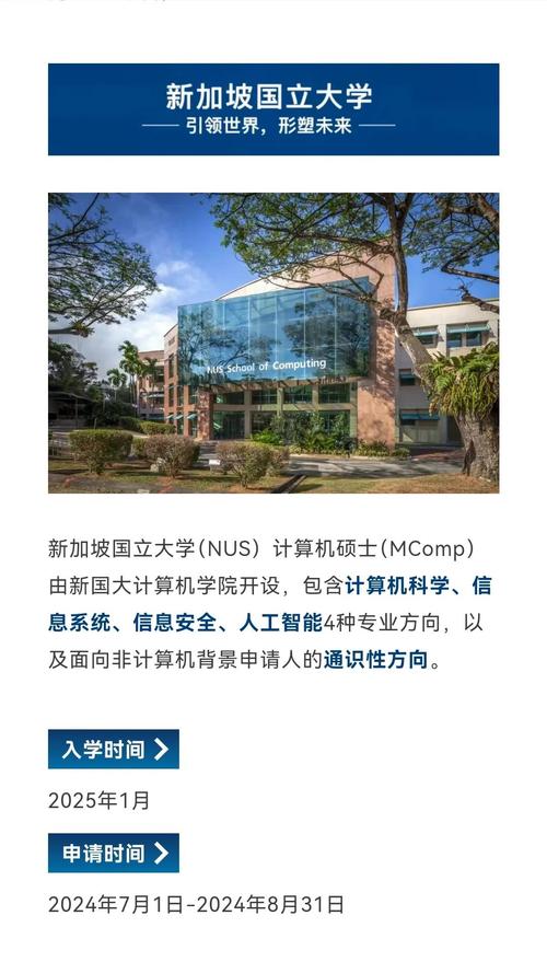 新加坡国立大学cs本科