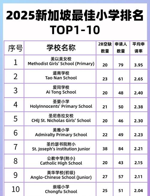 2025新加坡小一插班