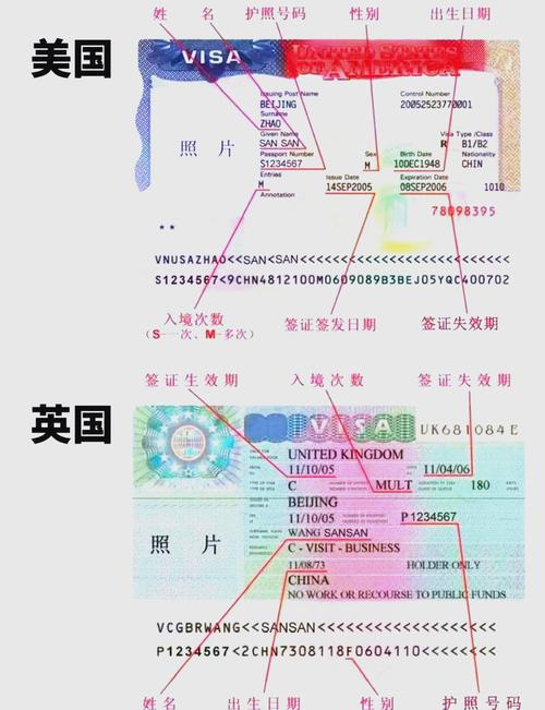 签证上有ab是什么签证