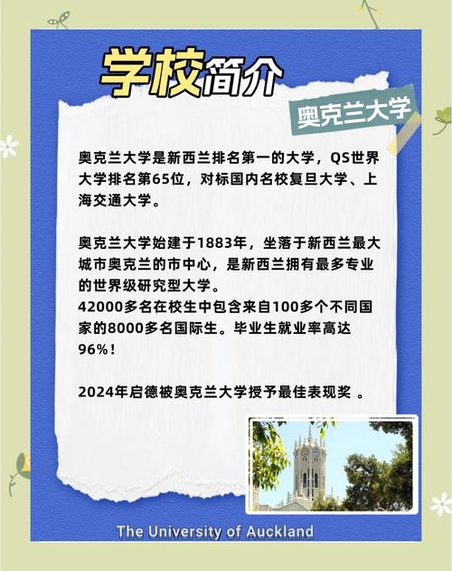 新西兰留学有什么好大学