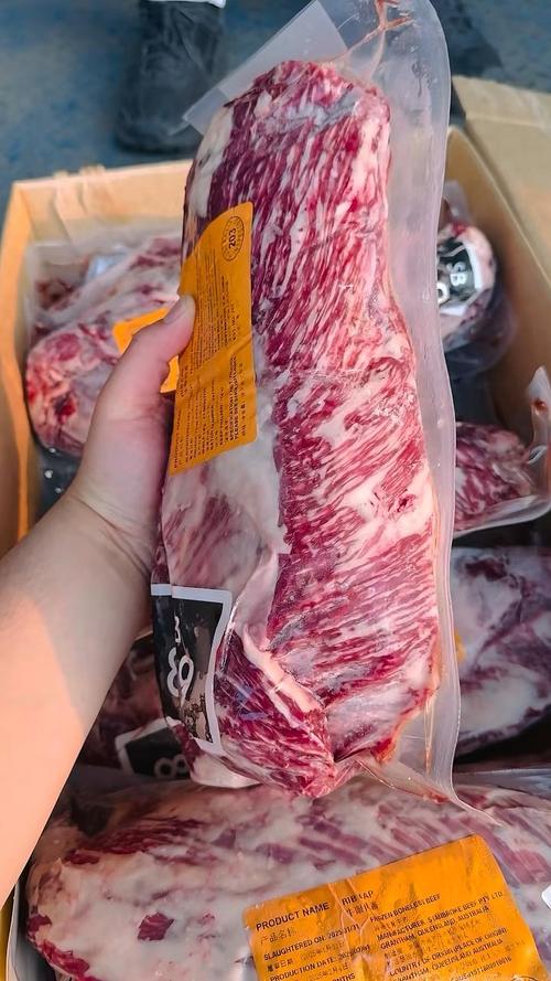 超市里卖新西兰新鲜牛肉