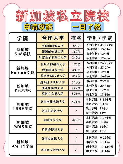 新加坡私立大学全奖条件