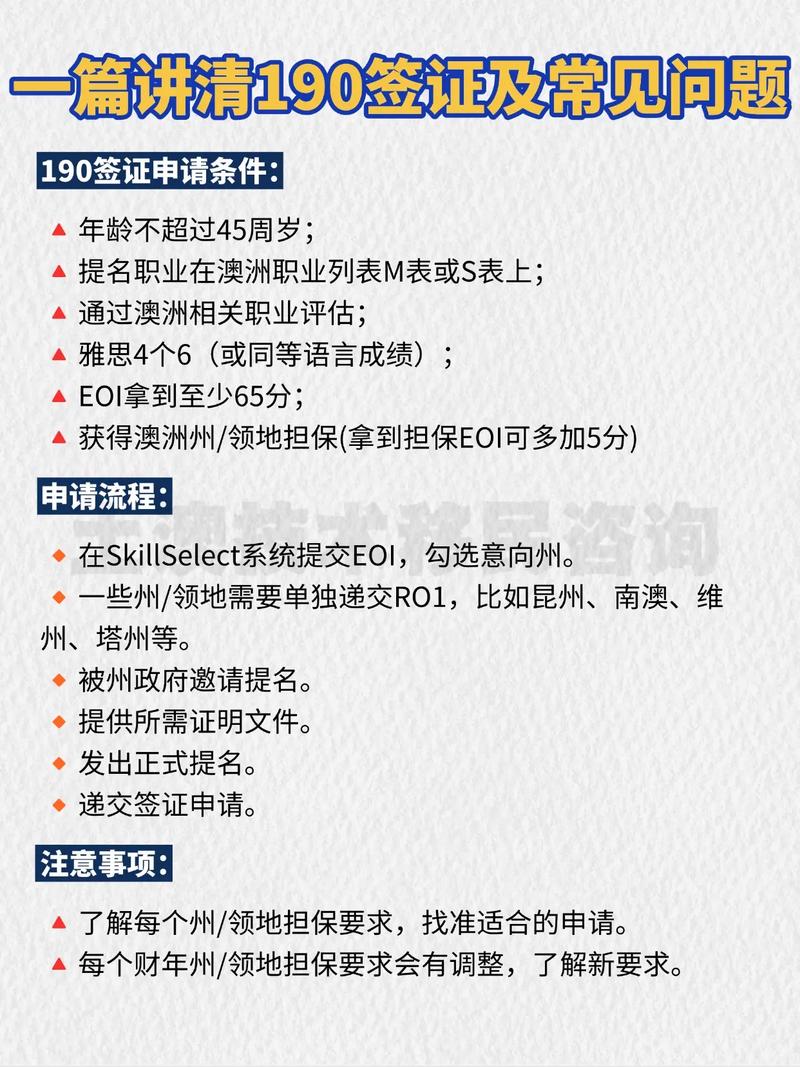 190签证和491签证