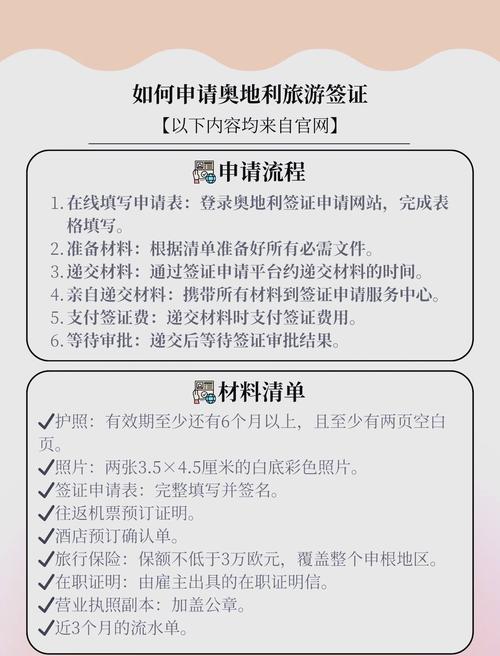奥地利签证申请中心官网